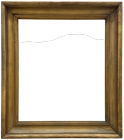 19th Century Empire Wood Frame 26.5 x 22.5 in, 34 x 30 in
