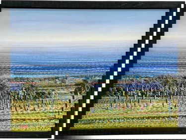 JEAN ADRIEN SEIDE (20th c, Haitian) Landscape