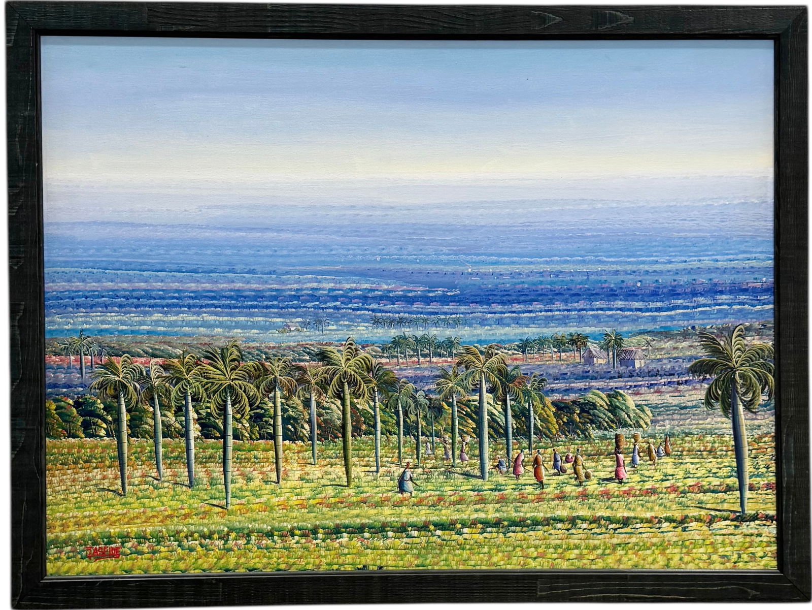 JEAN ADRIEN SEIDE (20th c, Haitian) Landscape (1 of 3)