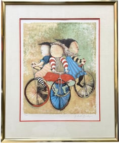 Trio" by Graciela Rodo Boulanger Lithograph