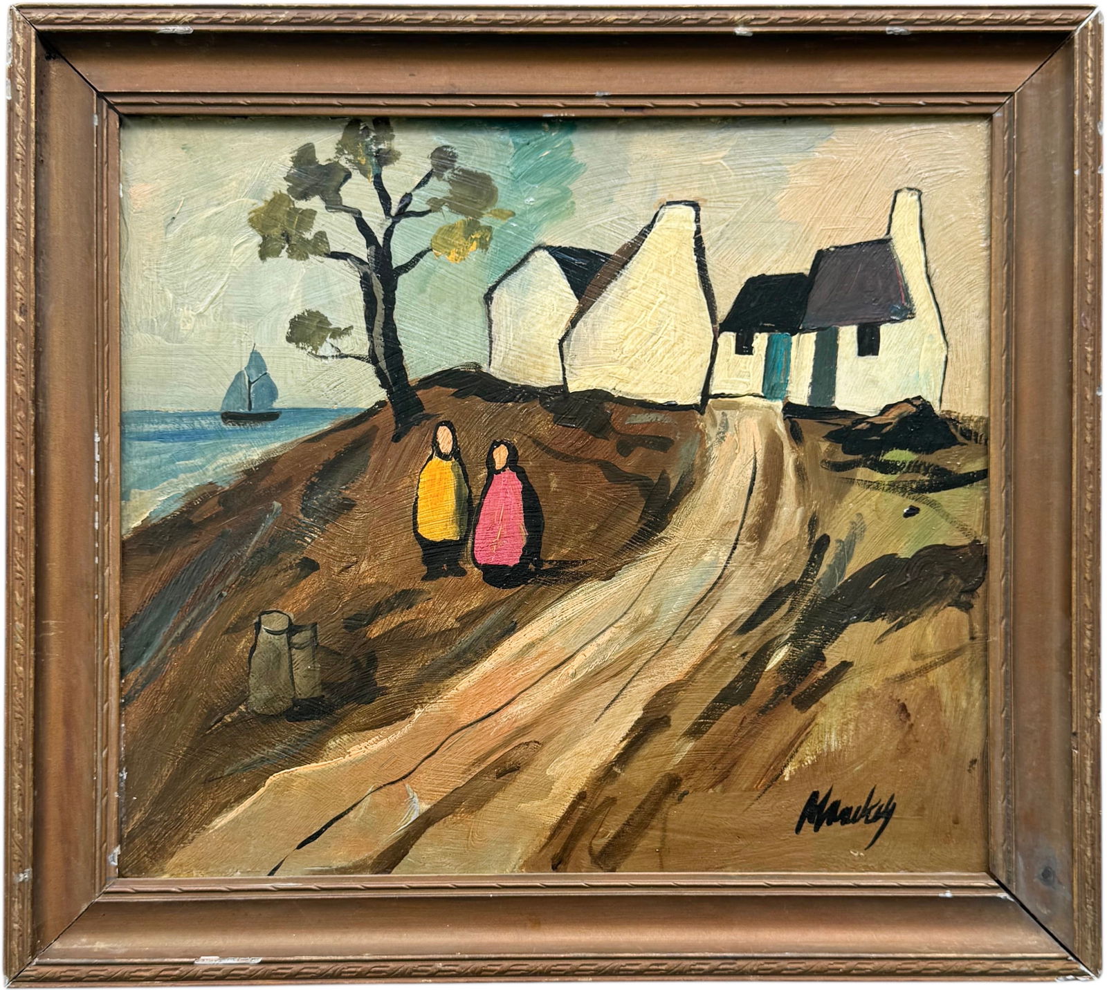 MARKEY ROBINSON (1918-1999, Ireland) Belfast Artist, Fauvist (1 of 3)