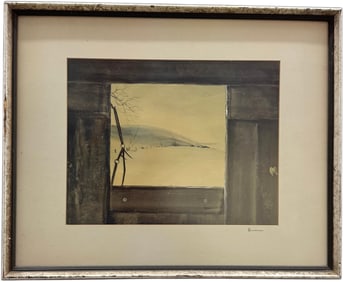 DON HORNBERGER (1921-2006, American) Winter