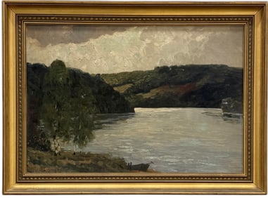 WILHELM LUDWIG LEHMANN (1861-1932, Swiss) Landscape