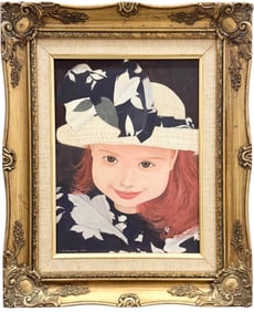 MICHAEL D. HODOWAL (b. 1959, American) Florida Artist Portrait