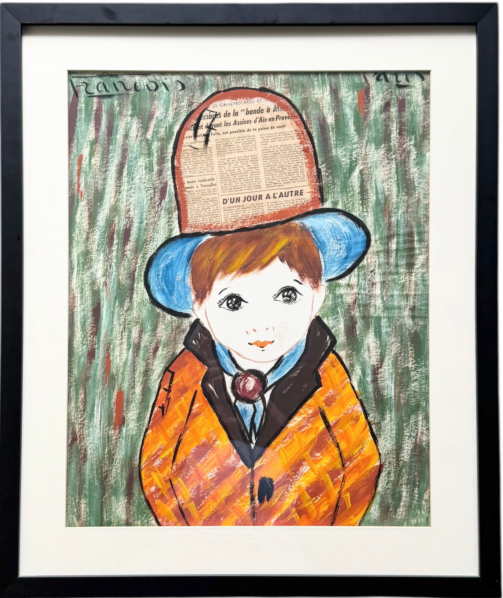 ANDRE FARKAS FRANCOIS (1915-2005, French) Portrait Of A Boy (1 of 5)