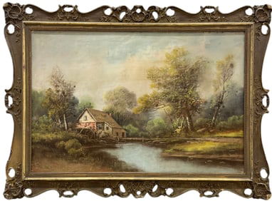 WILLIAM HENRY CHANDLER (1854-1928, American) Hudson River School Landscape