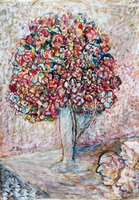 SIDNEY ROSENSTEIN (20th c, American) Flowers