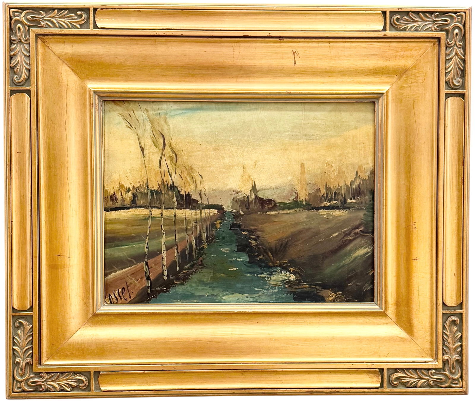 LOUIS BASSET (b. 1948, French) River Landscape (1 of 3)