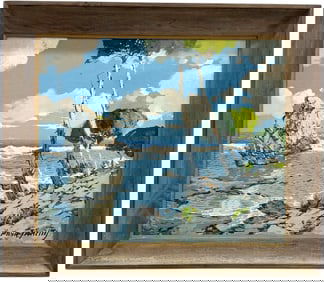 Jose Paya Sanchis (20th c, Spanish) Landscape