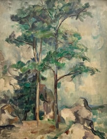 BERNARD GLASGOW (1914-1986, American) Landscape