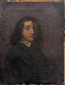 19th Century European School Portrait Of A Gentleman