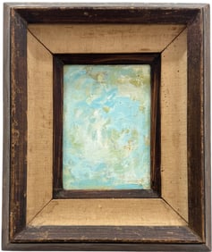 Nicely Framed Contemporary Abstract Painting