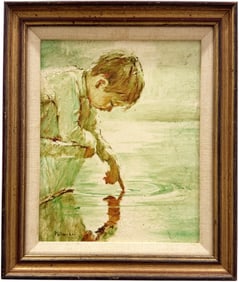 FRANK PALMIERI (1922-2017, New York) Young Boy