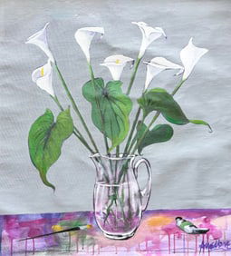 JOSE MARIO ANSALONE (b. 1943, Argentina) Flowers