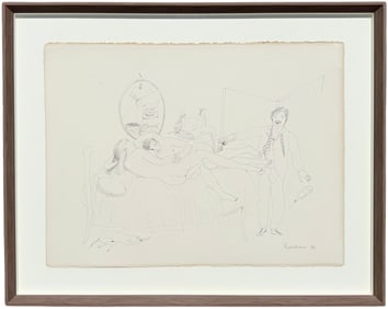 CRISTINA RUBALCAVA (b. 1943, Mexico) The Affair, Nicely Framed