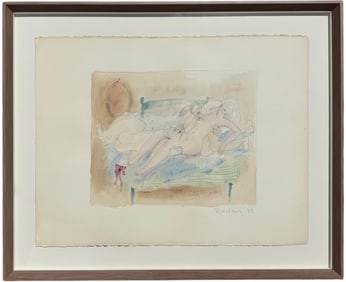 CRISTINA RUBALCAVA (b. 1943, Mexico) Orgy, Nicely Framed