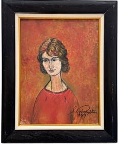 SIDNEY ROSENSTEIN Mid-Century Portrait