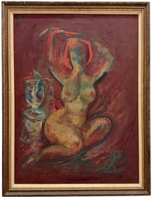 JOHN SHAYN (1901-1997, Ukranian) Nude