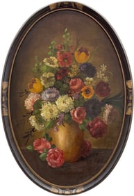 HENRY LEON SANGER (1892-1949, American) Still Life Of Flowers