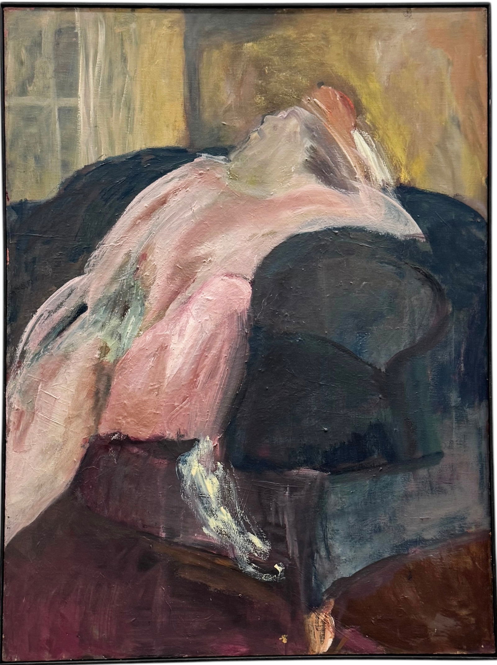 ESTELLE RICHMAN (1930-2015, American) Reclining Figure, Chicago Artist (1 of 3)