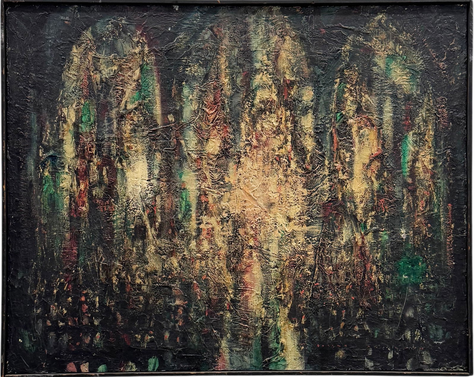 ROBERT PHILLIP ANDERSON (1926-2005, American) Abstract, Catherdral (1 of 3)