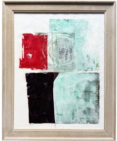 ELEANOR BURNETTE (1944-2020, American) Abstract, Black Woman Artist