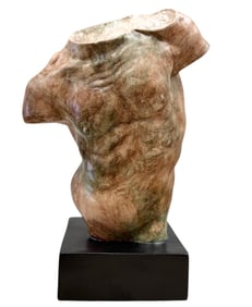 Contemporary Male Torso Sculpture