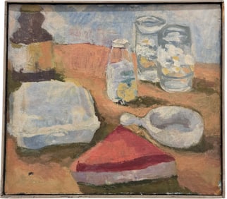 Mid-Century American School Modernist Still Life