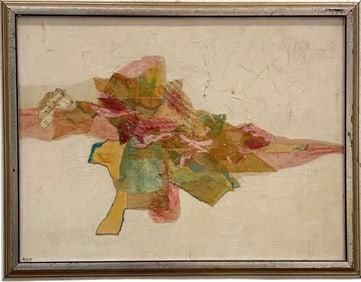 ANTRINE DAVIS (20th c, American) Abstract, Raleigh North Carolina Artist