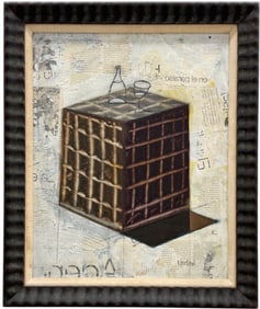 ADRIAN LIRMAN (b. 1968, Argentina) Wine Bottle & Glass