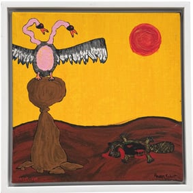 CHRIS ZACCARIA AKA Abusive Robot Nicely Framed Contemporary Work