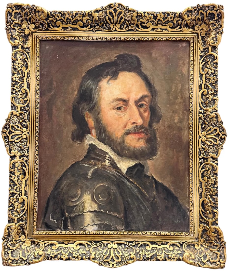 Male Portrait, Thomas Howard, Second Count of Arundel After Peter Paul Rubens (1 of 3)