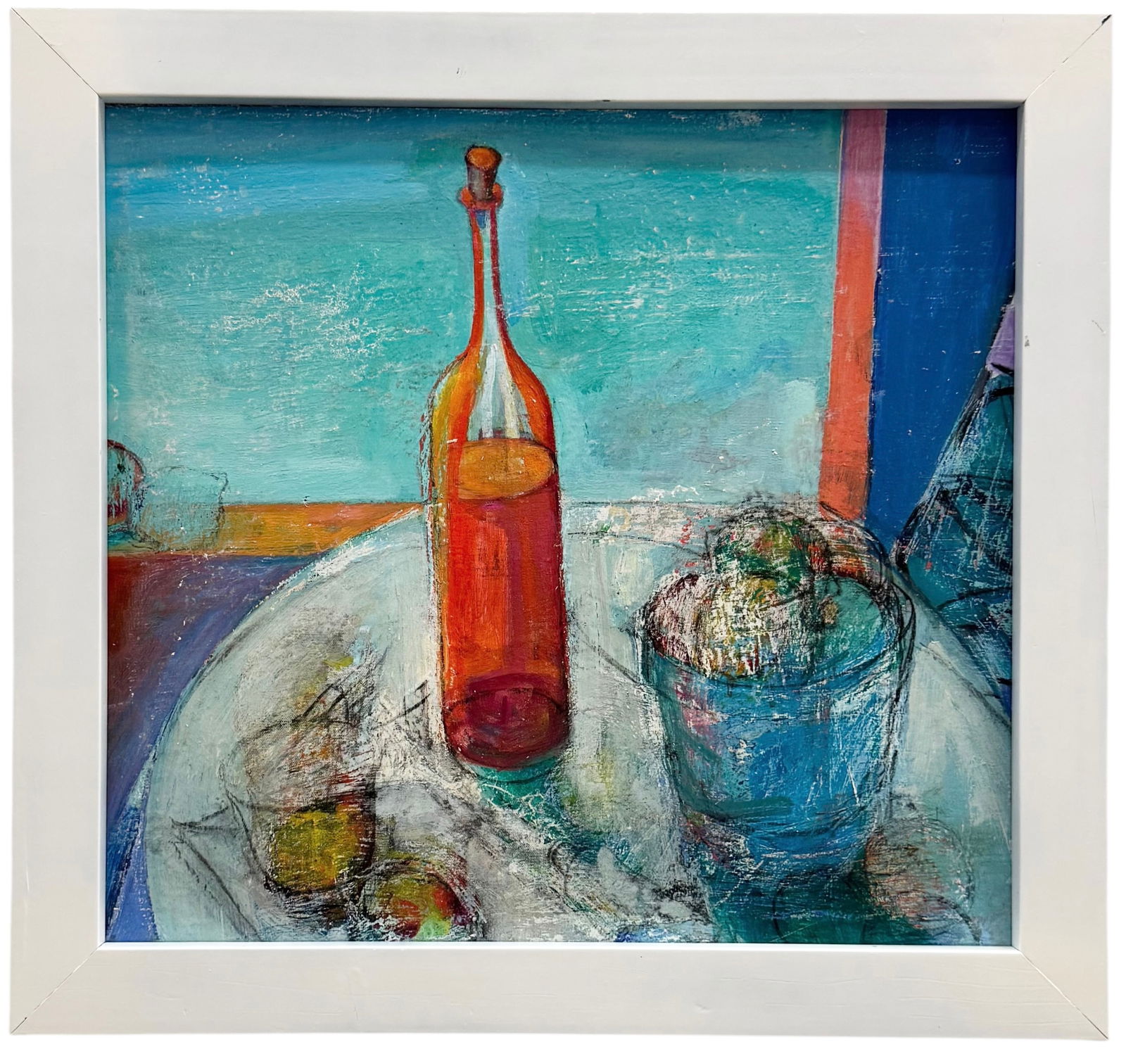 Mid-Century Modern, French School Still Life Of Bottles (1 of 3)