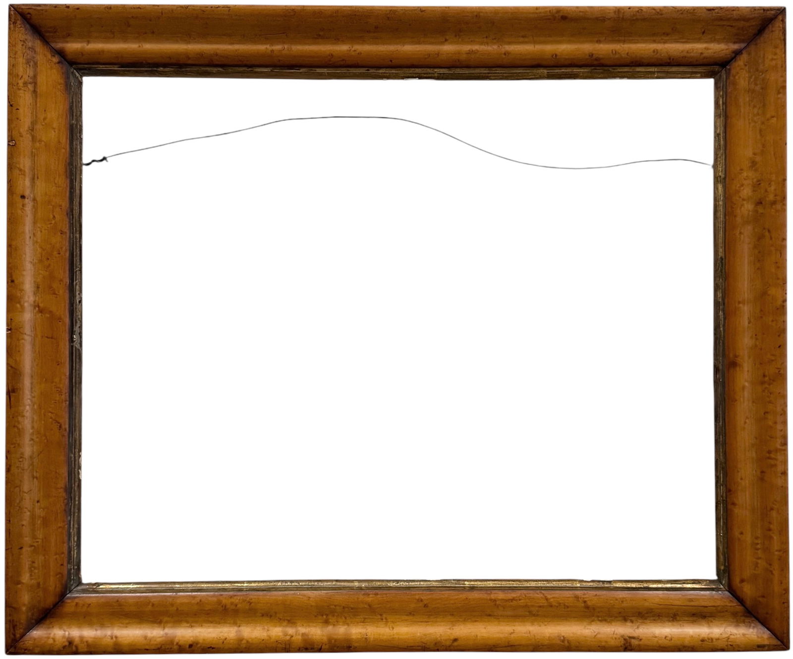 19th Century Birds Eye Maple Sporting Picture Frame 18 1/2 x 15 in, 22 1/4 x 18 1/2 in (1 of 3)