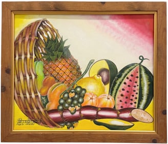 PIERRE PIERRE PAUL (20th c, Haitian) Still Life