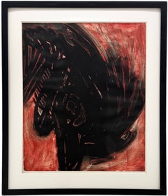 Large Contemporary Pencil Signed Aquatint Etching
