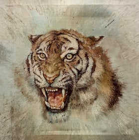 GARY BOGARD (20th c, American) California Artist, Tiger