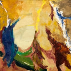 GILBERTO DEL SOL (20th c, Italy, Brazil) Abstract