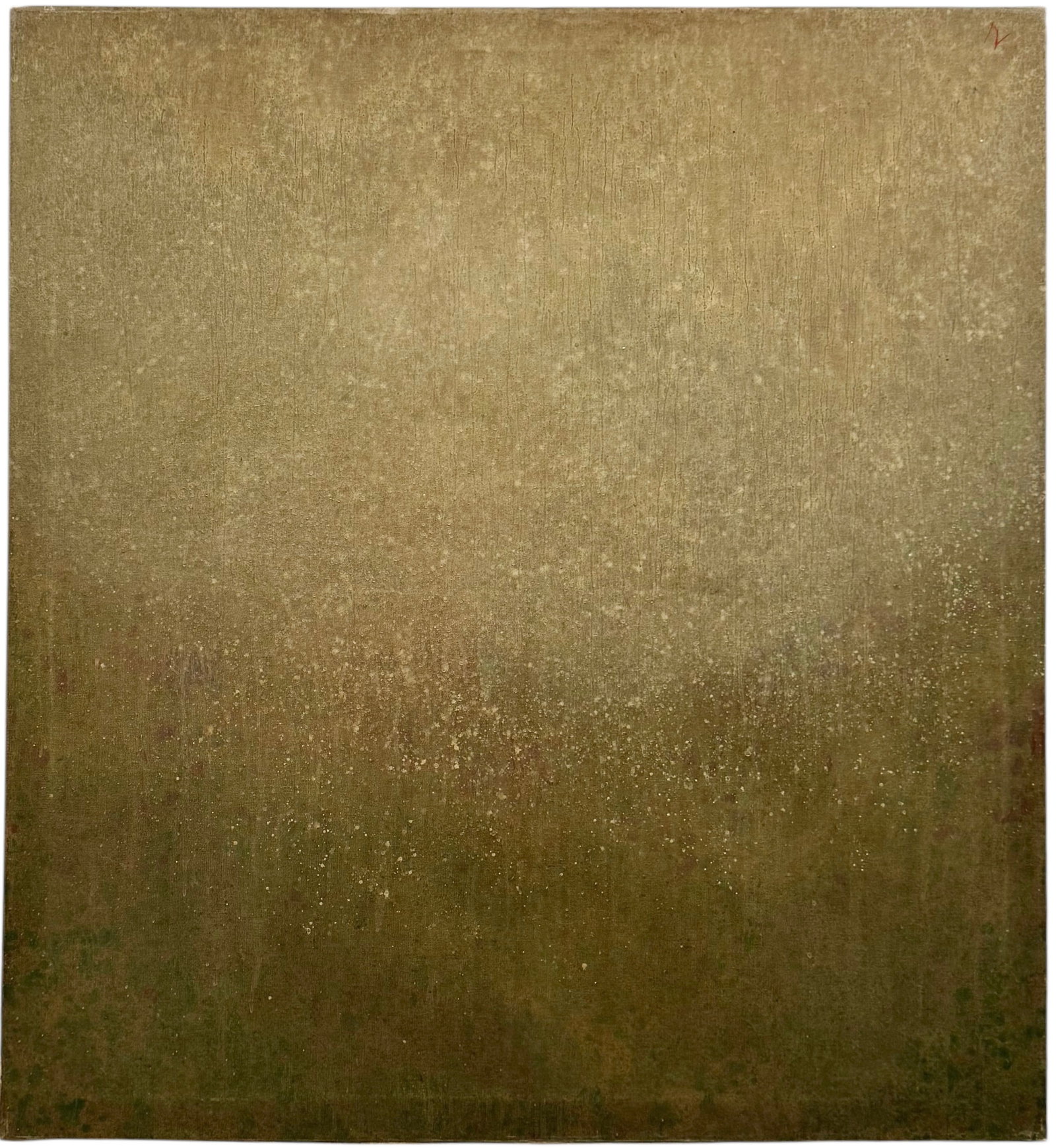 RODOLFO VELASQUEZ (20th c, Colombian) Large Minimal Abstract, Bogota Artist: Oil on canvas 43 x 47 in. Domestic Flat Shipping Price: $360