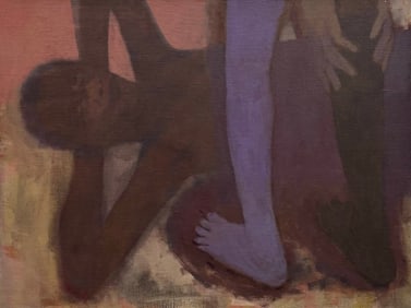 WILL KEENEN SCHNEIDER-WHITE (21st c, UK) "Dead Ethiopian", Exhibited London