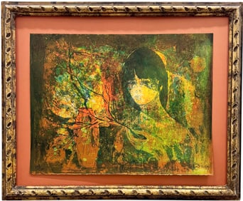 LEBADANG (1922-2015, Vietnam) Lithograph Abstract Pencil Signed