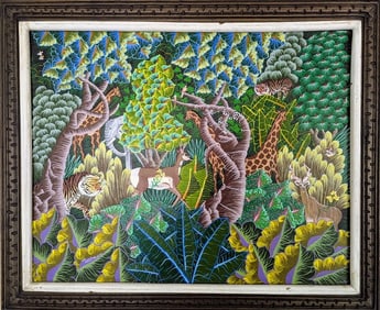 JEAN EDNER CADET (b, 1965, Haitian) Landscape
