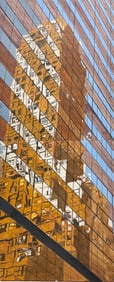 PHILIP TARLOW (b. 1940, American) Monumental Cityscape IBM Building , Brooklyn Ny Artist