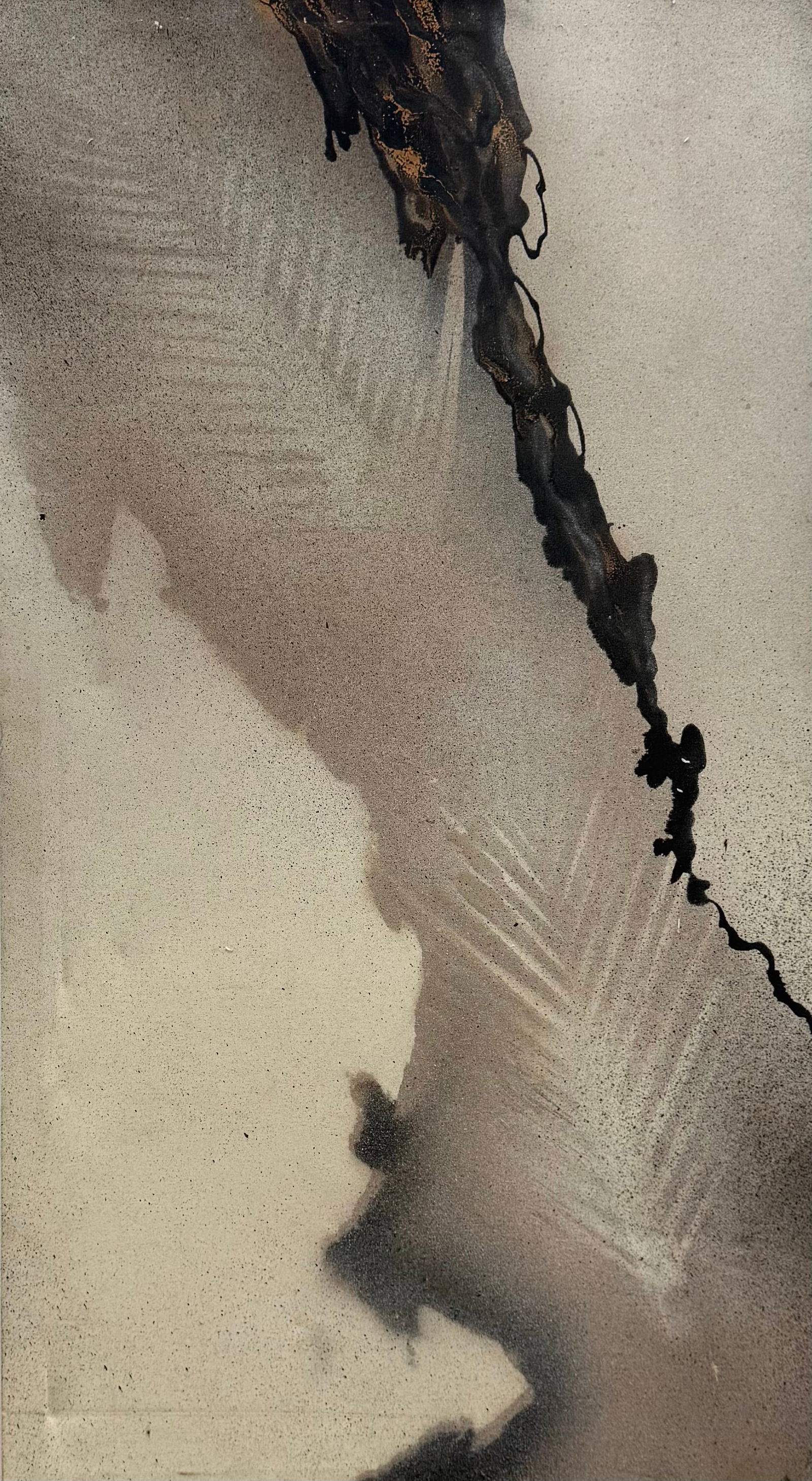 Large American School Minimalist Abstract Expressionist Painting (1 of 2)