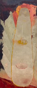 GILBERTO DEL SOL (20th c, Italy, Brazil) Monumental Still Life Abstract