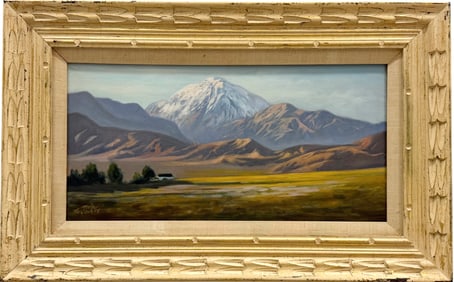 NOTA KOLSLOWSKY Polish American Artist Southwestern Landscape