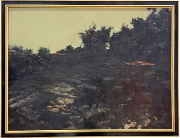 STEPHEN WOODBURN (b. 1939, American) Bloomington Quarry, Williamsville NY Artist