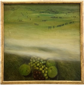 RODOLFO VELASQUEZ (20th c, Colombian) Symbolist Still Life Abstract, Bogota Artist