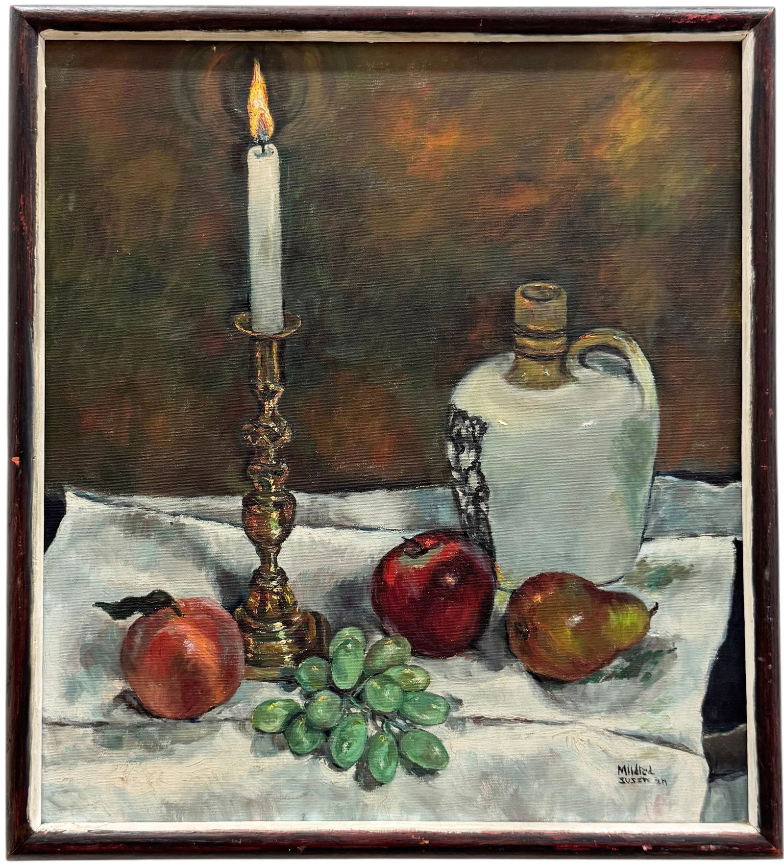 MILDRED SUSSMAN (20th c, American) Still Life (1 of 3)