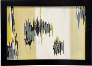 Mid-Century American School Abstract Expressionist Painting